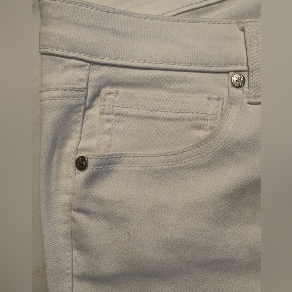 White pants cropped - juniors size 11